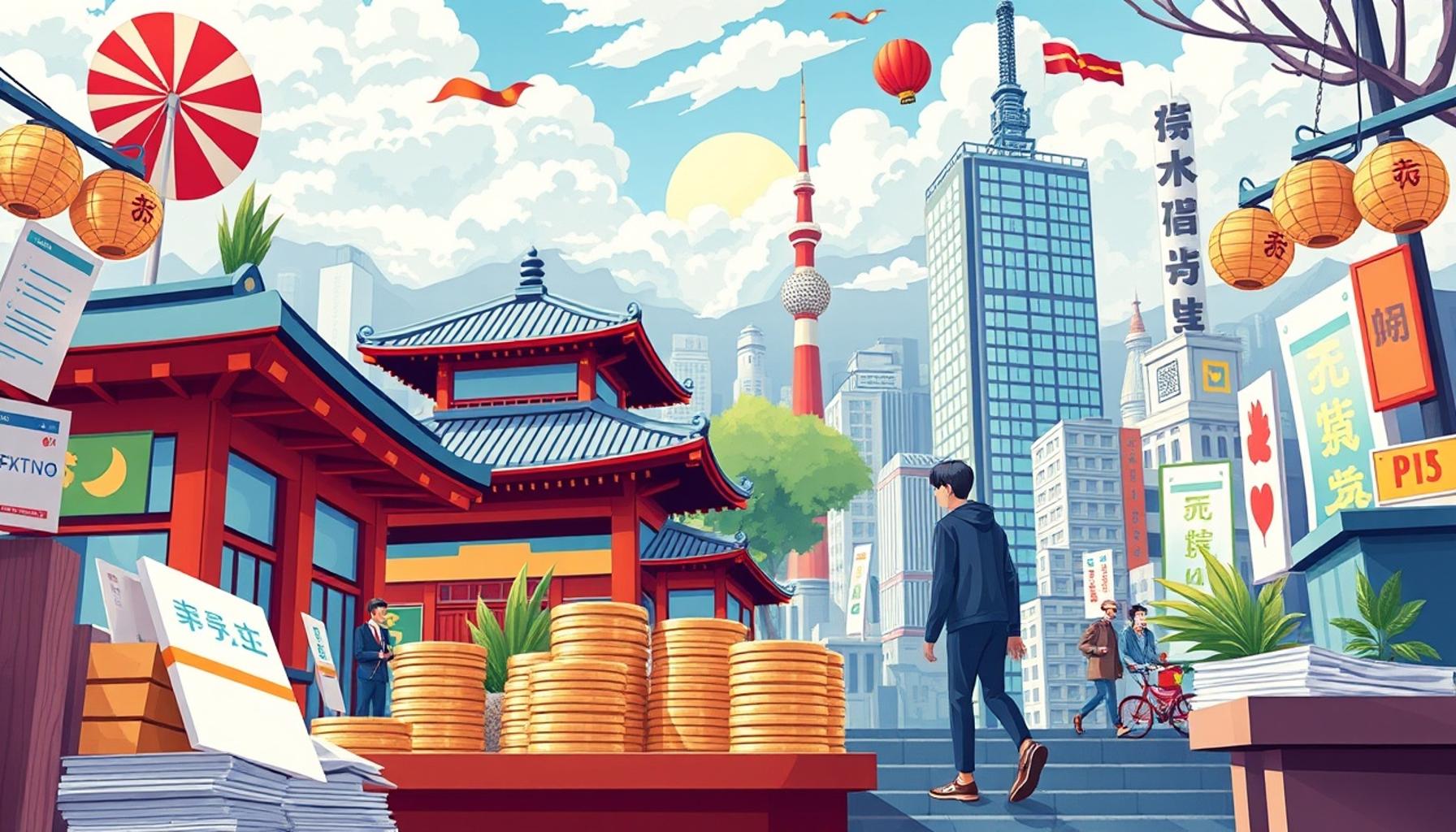 日本の金融計画におけるマイナス金利の影響